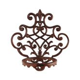 Hectarul - Suport pentru ghiveci ruginiu din otel turnat Ø13 cm Esschert Design